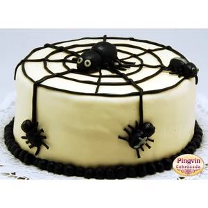 Pókhálós torta