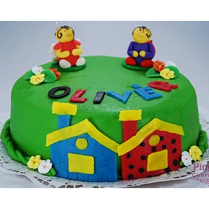 Bogyó és Babóca torta